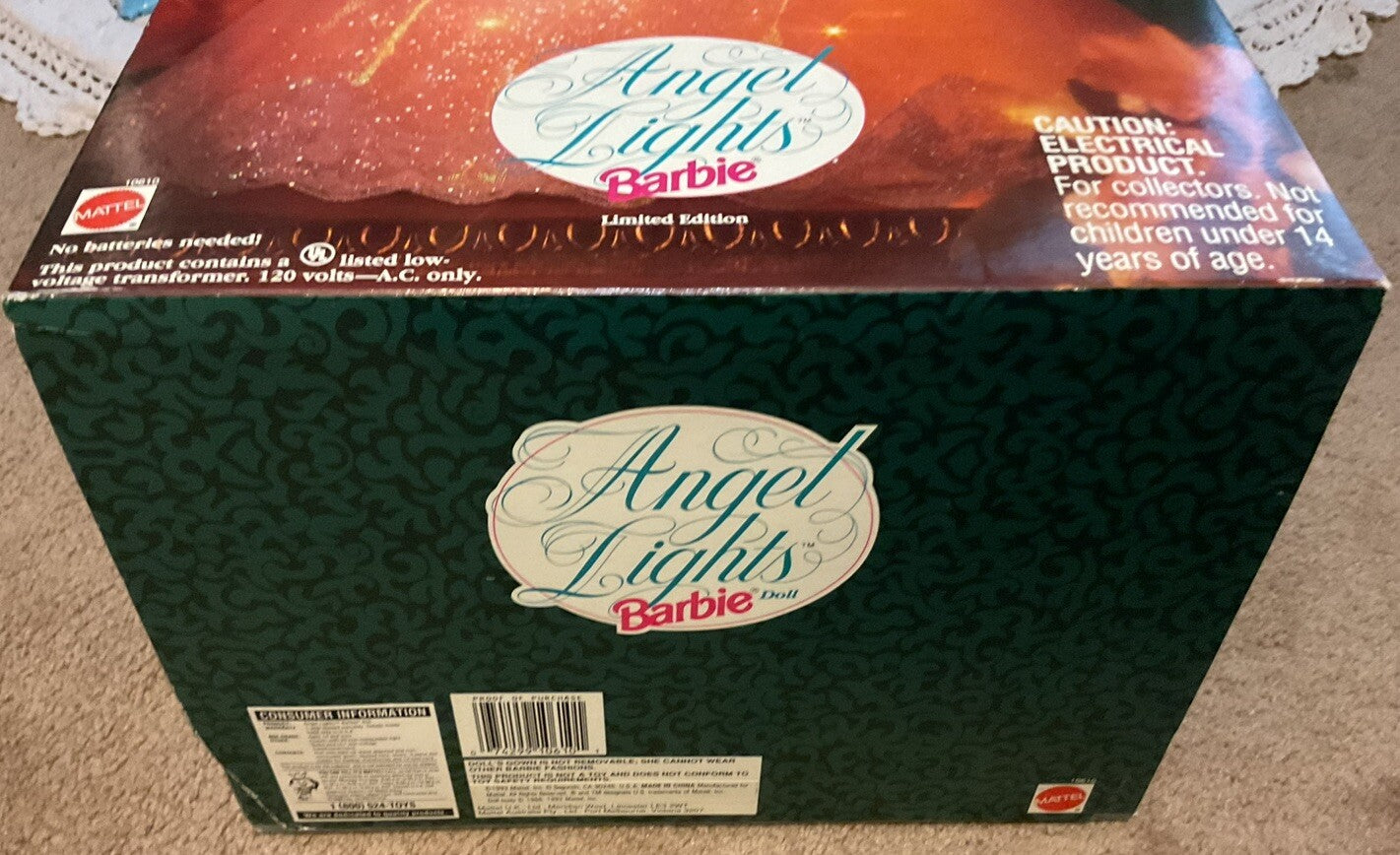 Barbie Angel Lights Barbie Doll For Christmas Tree Top, Centerpiece, Lamp BARBIE - KOEEK