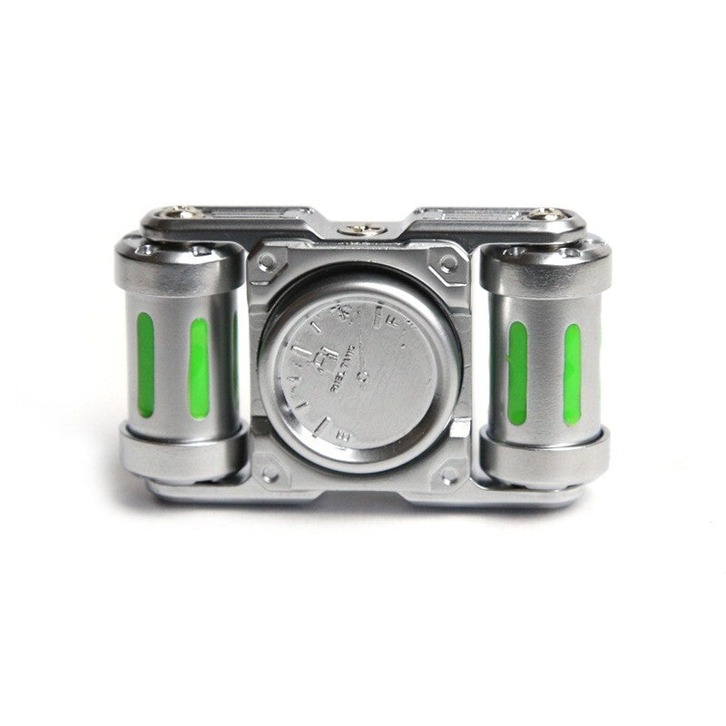 Luminous Punk Fidget Toy EDC Metal Fidget Spinner Stress Relief Toy Cool Gadget 07FC0E-D4 - KOEEK