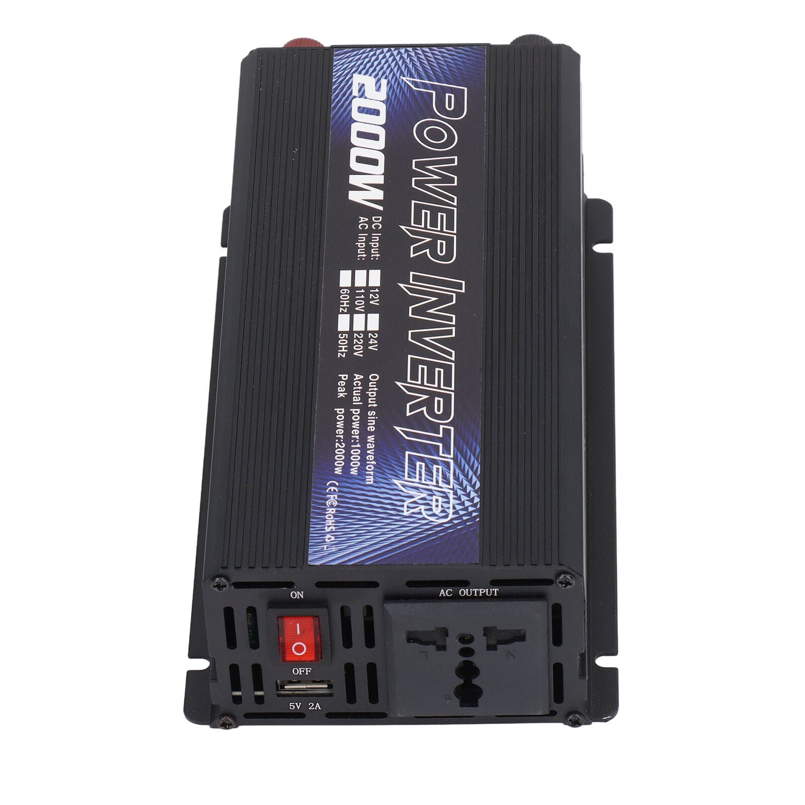 new 2000W Car Pure-Sine  Solar Converter   DC 12V to AC 220V/110V koeek - KOEEK