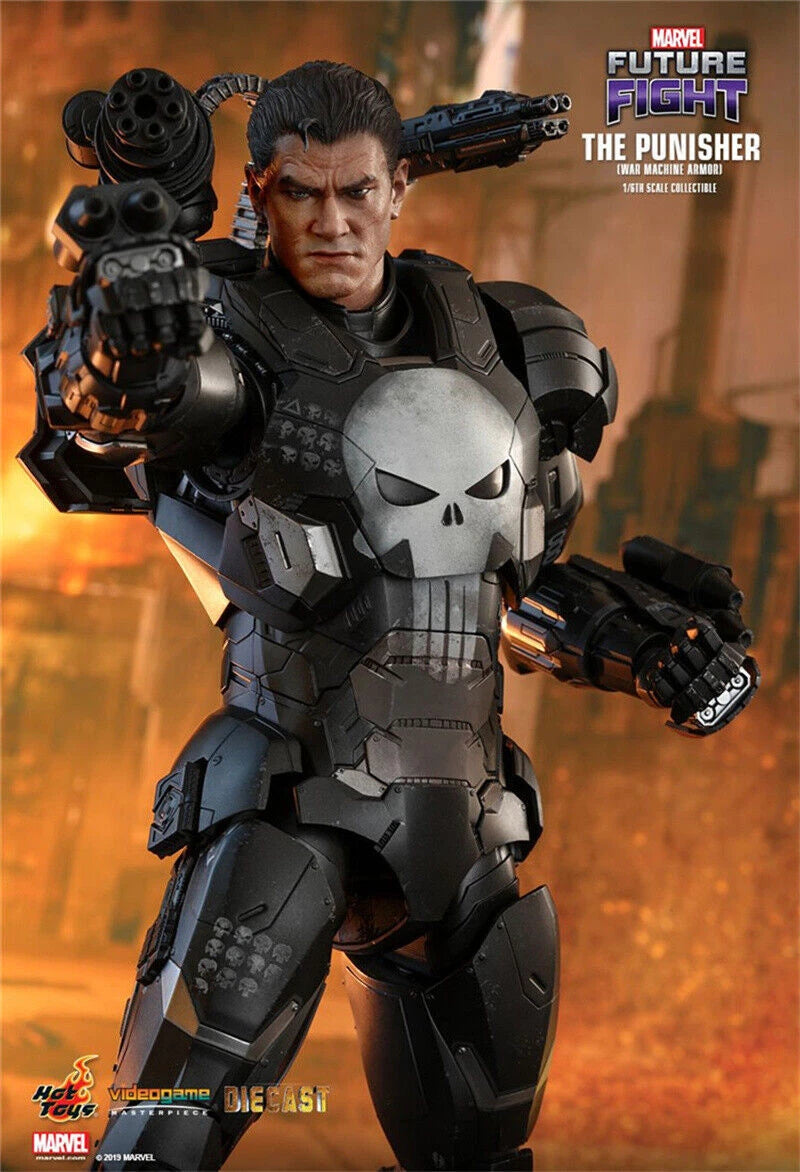 1/6 HotToys VGM33D28 Punisher War Machine War Machine Action Figure PVC Model 07FC0E-D4 - KOEEK