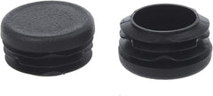 new Round Plastic Plug, 1-1/4 Inch Tubing Post End Cap, Chair Inch, Black 07FC0E-D4 - KOEEK