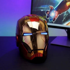 1:1 Iron Man MK5 Jarvis Deformable Voice Control Wearable Helmet Christmas Gift 07FC0E-D4 - KOEEK