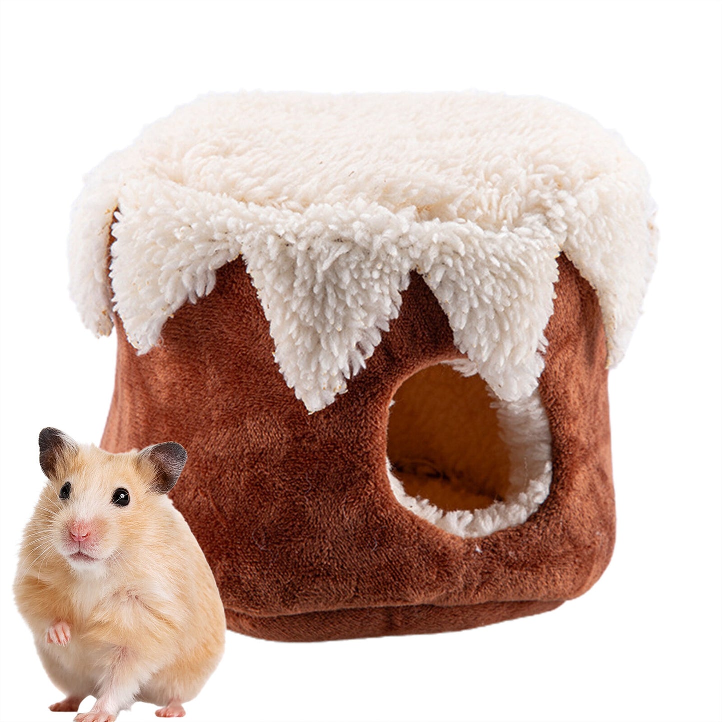 new Hamster Houses and Hideouts Cozy Small Pet Cotton Nest Guinea Pig Accessories koeek - KOEEK