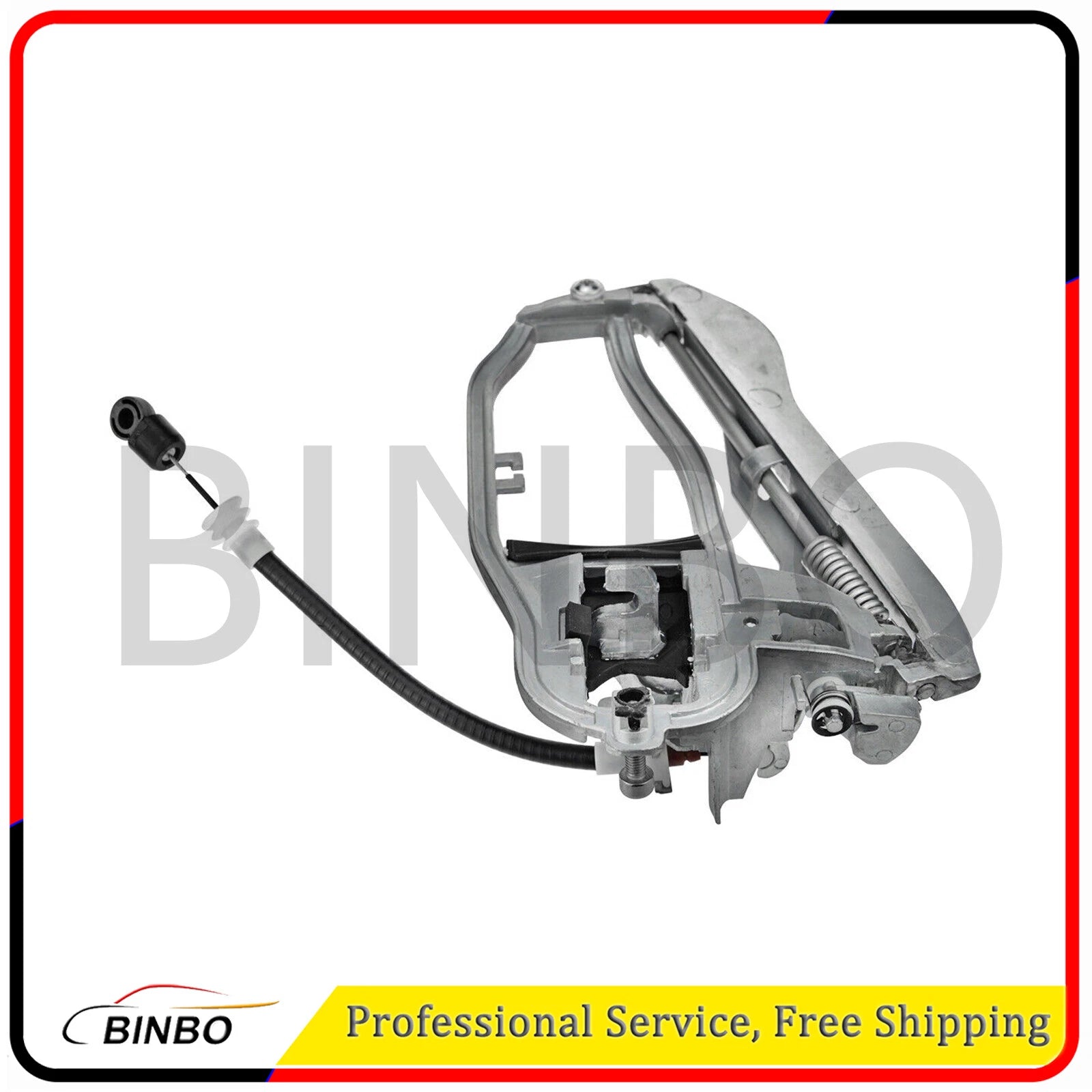Outside Door Handle Carrier for BMW E53 X5 2000-2006 Rear Right 51228243636 07FC0E-D4 - KOEEK