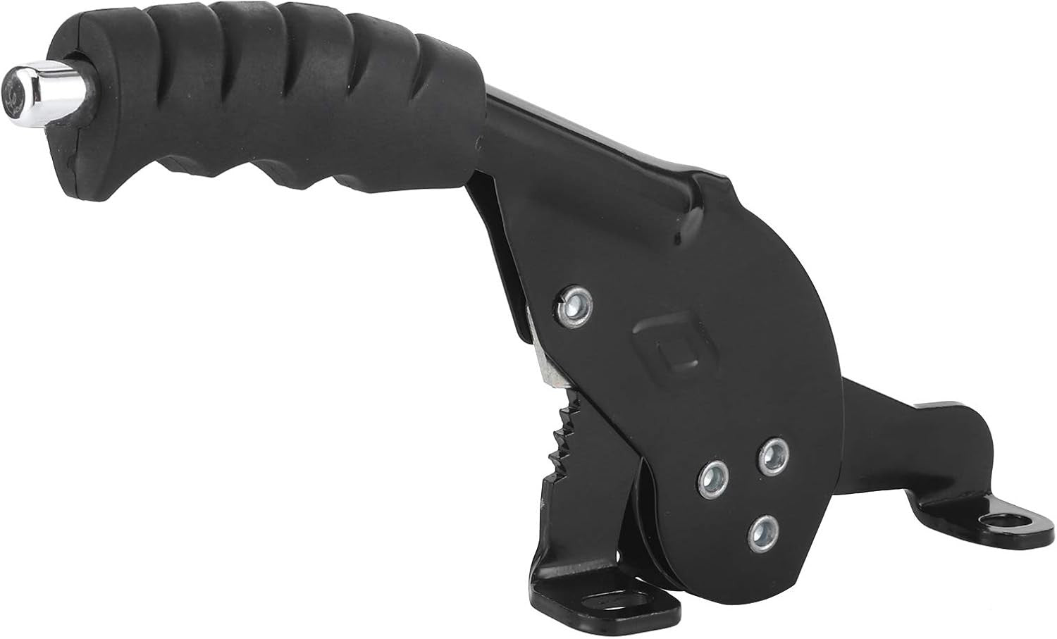 new Motorcycle Brake Pump Lever,Universal Handle Front normal, Black+Silver 07FC0E-D4 - KOEEK