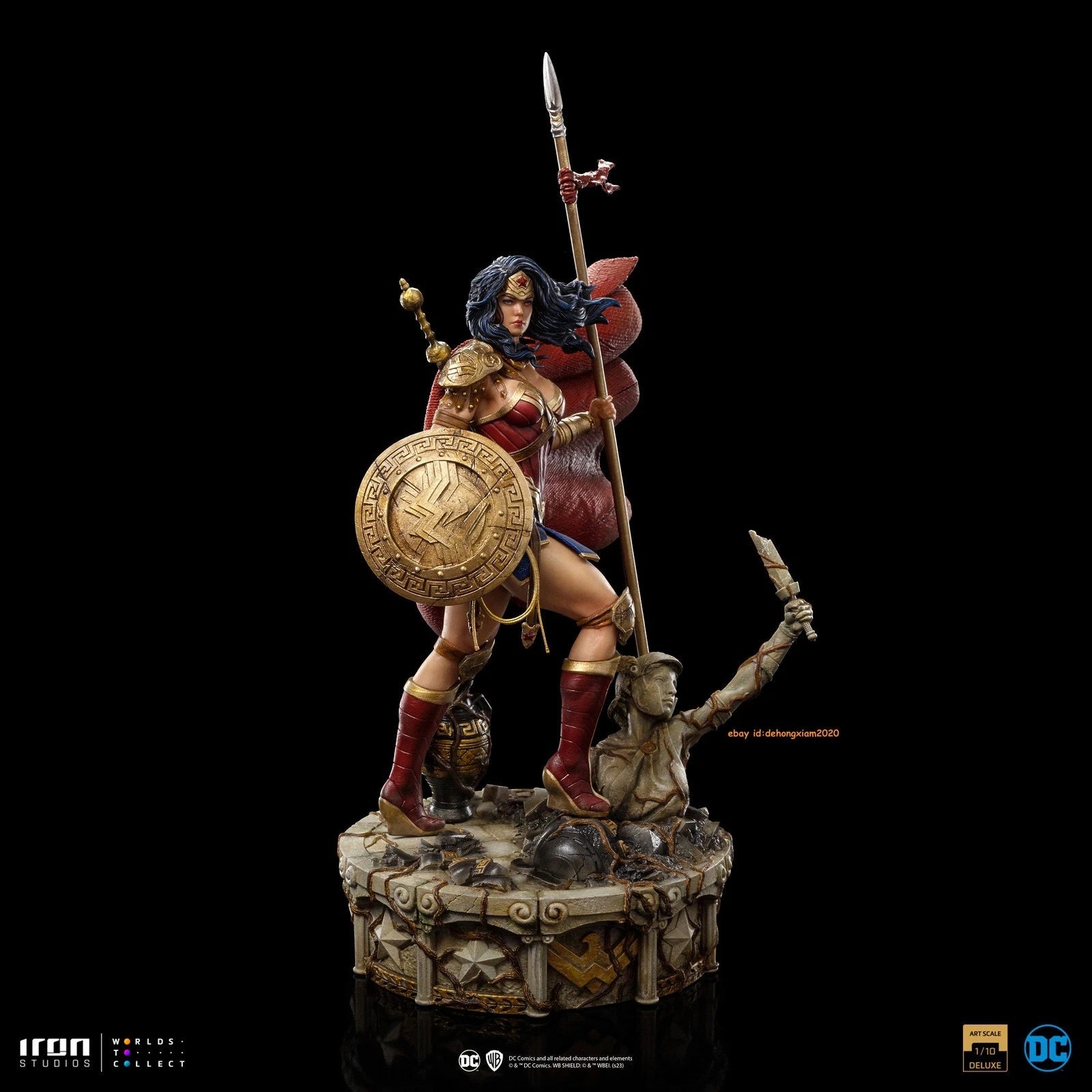 1/10 scale IRON STUDIOS 84023 Wonder Woman Release Statue Figure Gift 07FC0E-D4 - KOEEK