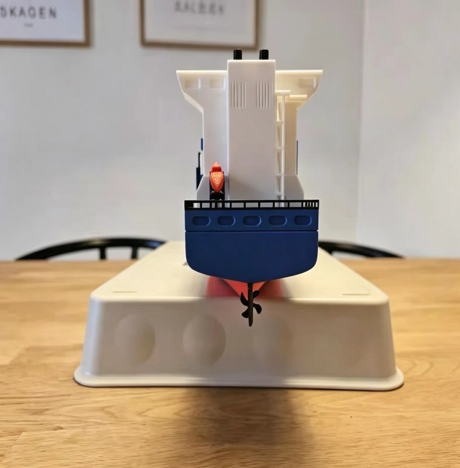 1/400 Container Ship 3D Printed 45cm Model, Static Display Collectible Gift 07FC0E-D4 - KOEEK