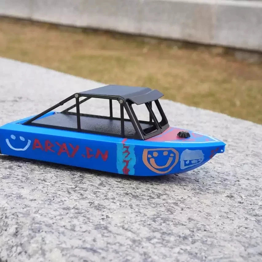 22cm DIY Boat Model, Unassembled Shell with Hardware Parts without Eletricity 07FC0E-D4 - KOEEK