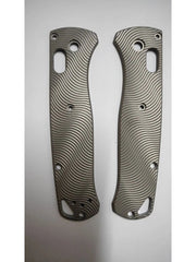 1 Pair Titanium Alloy Handle Scales for Benchmade Bugout 535 Knives 07FC0E-D4 - KOEEK
