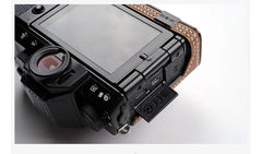 Half Case For Fujifilm XS10 X-S10  Handmade Leather Camera Cover Kontice KONTICE - KOEEK