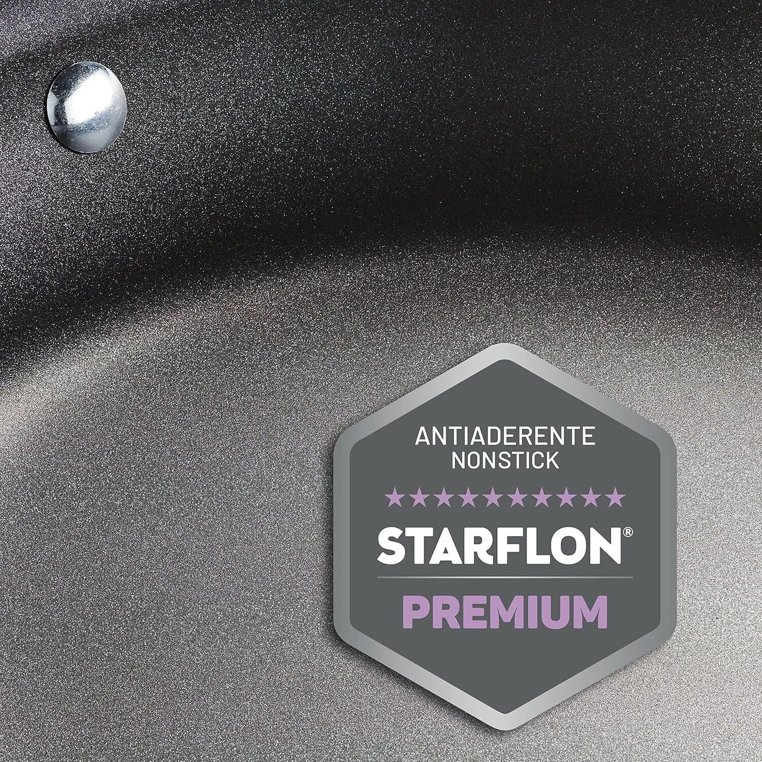 8-inch nonstick, triple-bottomed stainless steel skillet with nonstick coating 07FC0E-D4 - KOEEK