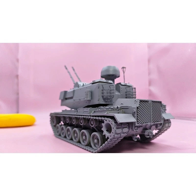 3D Printed 1/35 U.S. XM246 Self-Propelled Anti-Aircraft Cannon Model Kit 07FC0E-D4 - KOEEK