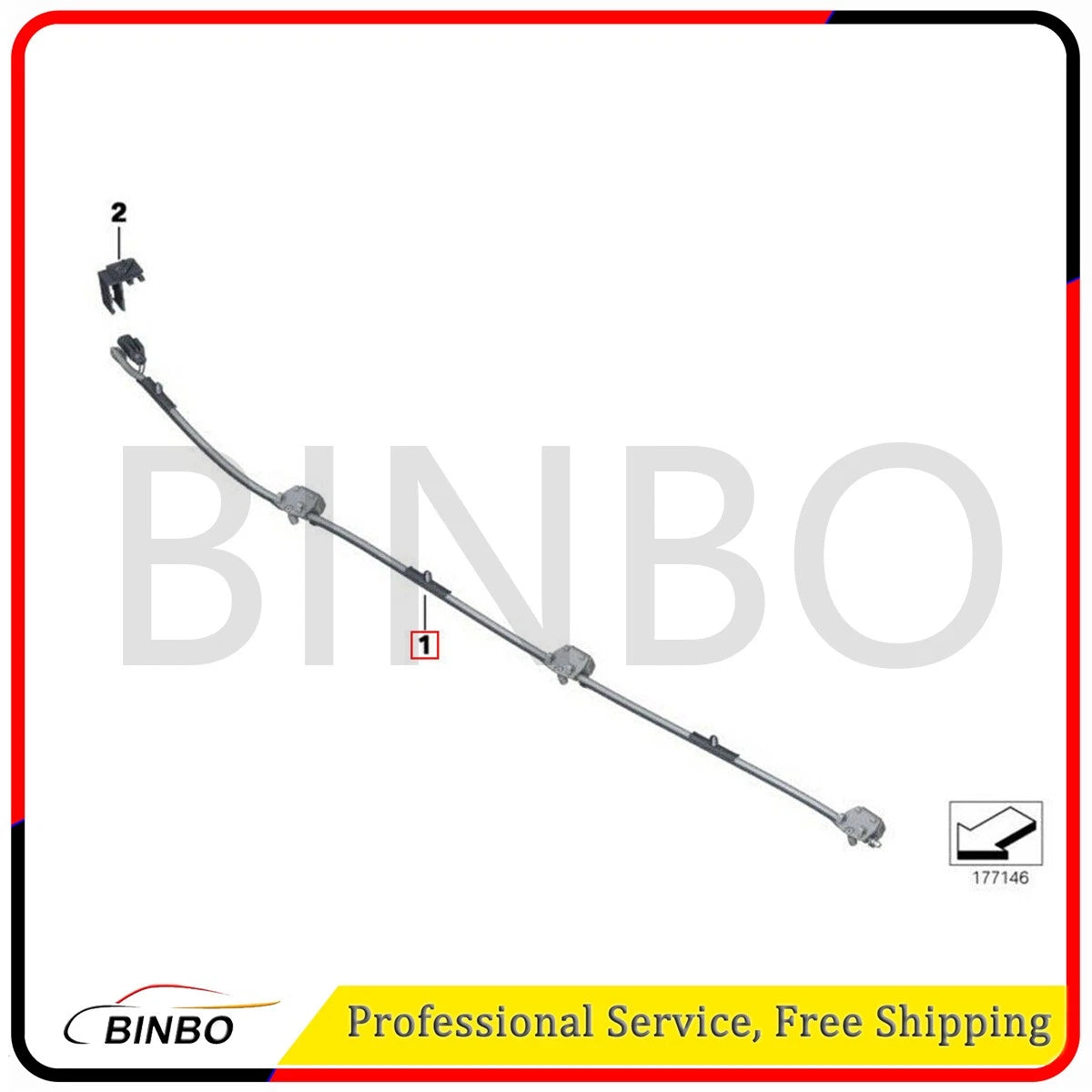 Front Windshield Washer Nozzle Hose for 2011-2016 535I 528i 535d F10 61667205117 07FC0E-D4 - KOEEK