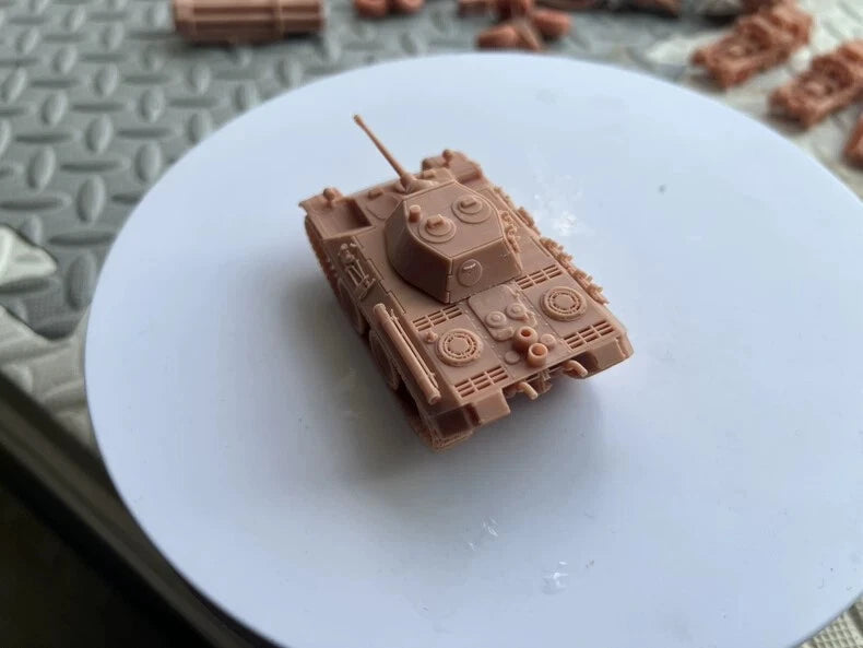 3D Printed 1/72/87/144 German VK1602 Leopard Reconnaissance Tank Model Kit 07FC0E-D4 - KOEEK