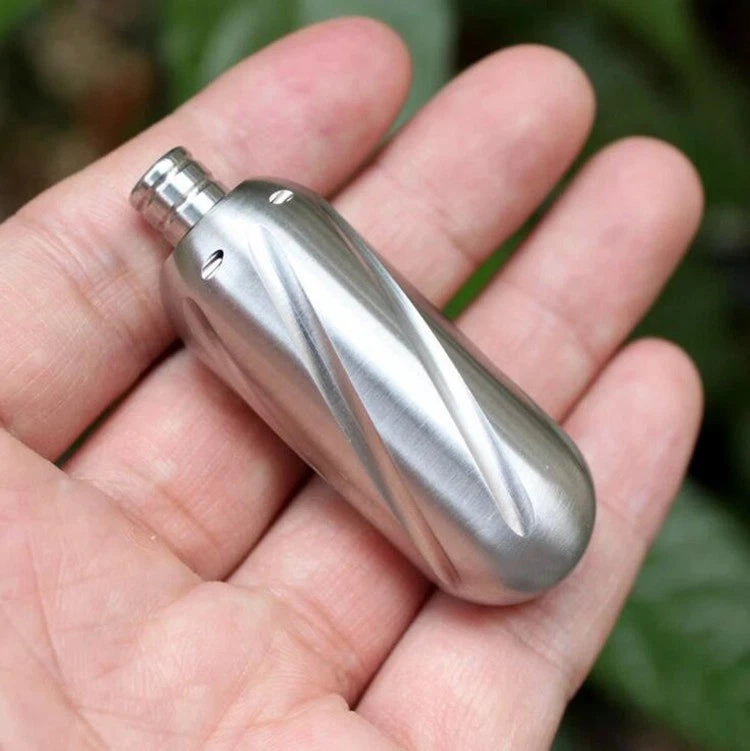 EDC Decompression Hand Fidget Toy Pocket Desk Fidget Clicker CNC Stainless Steel 07FC0E-D4 - KOEEK