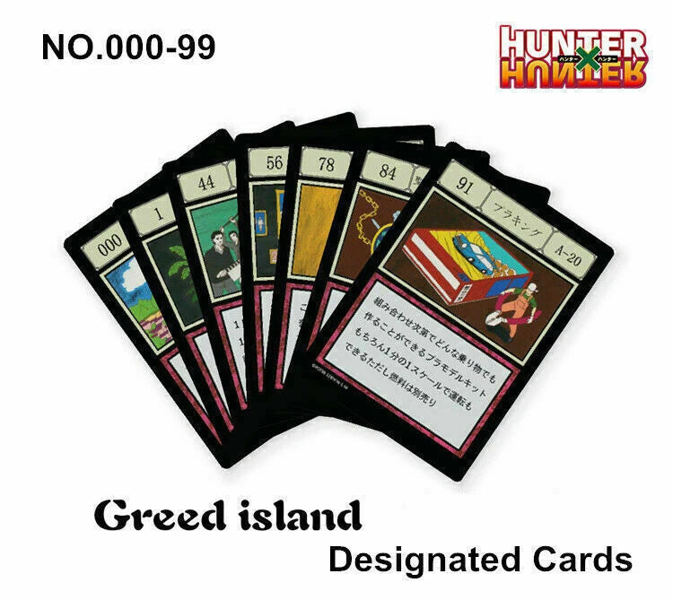 HUNTER×HUNTER Greed Island Cards Book  NO 000-99,  1001-1040 Cards Collection 07FC0E-D4 - KOEEK
