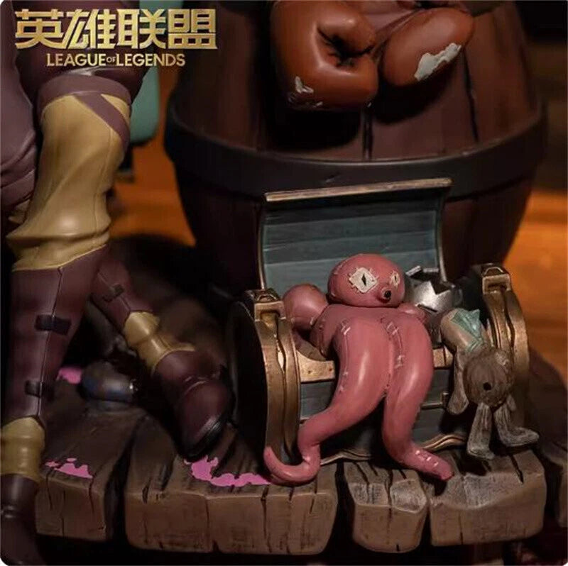 1/6 OFFICIAL LOL Arcane League of Legends Vi & Jinx Figure Model Statue Gift 07FC0E-D4 - KOEEK