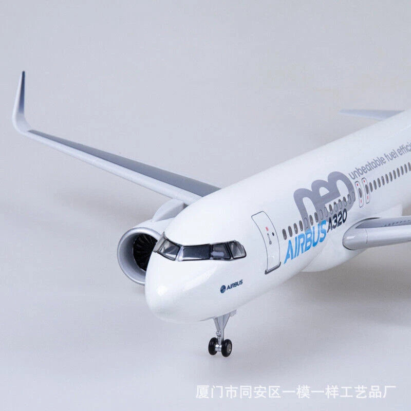 1/80 Airbus A320neo passengerPlane Model 47cm Airplane Aircraft Display Gift 07FC0E-D4 - KOEEK