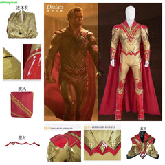 Guardians Of The Galaxy Vol 3 Adam Warlock Cosplay Halloween Costume Shoes Armor 07FC0E-D4 - KOEEK