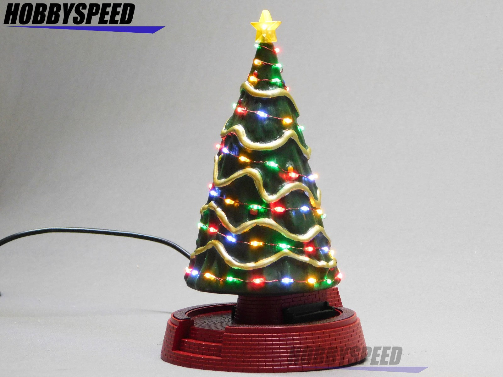 MTH RAILKING TOWN SQUARE CHRISTMAS TREE W/LED CHRISTMAS LIGHTS O GAUGE 30-11096 MTH - KOEEK