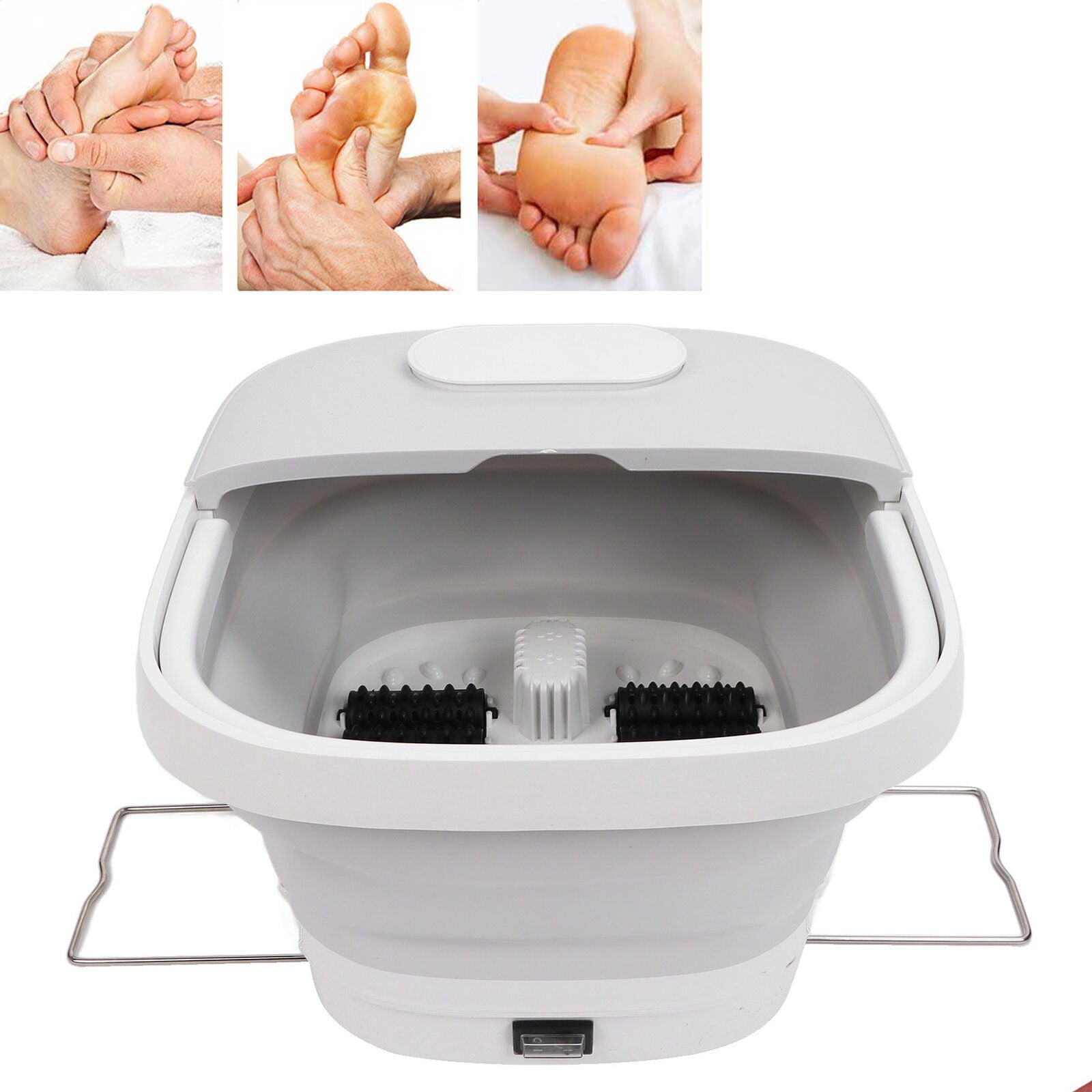 new Electric Bath Tub Stress Relief Collapsible Heated Massage Soak Tub HGF koeek - KOEEK