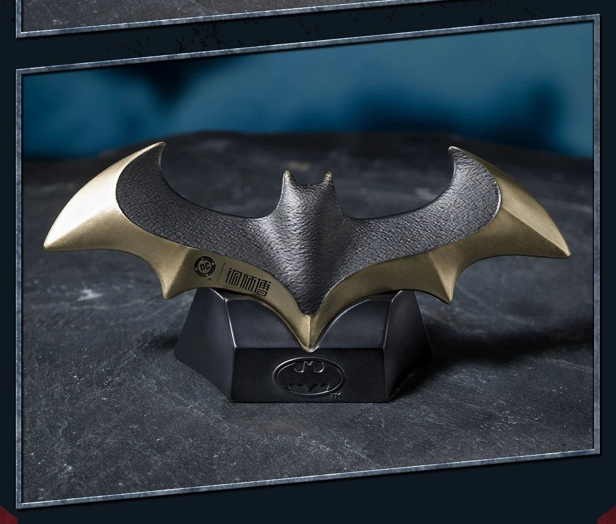Tongshifu Studio DC Batman Darts Copper Metal Model Statue Painted TONGSHIFU_STUDIO - KOEEK