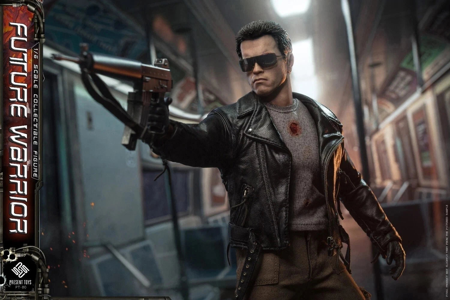 PRESENT TOYS PT-sp80 1/6 Future Warrior T800 Arnold 12" Action Figure Model Gift PRESENT_TOYS - KOEEK
