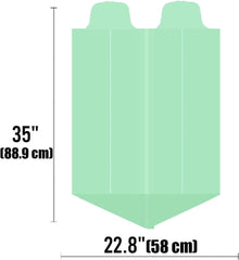 13-gallon flip-top compostable trash bags, pack of 50 07FC0E-D4 - KOEEK
