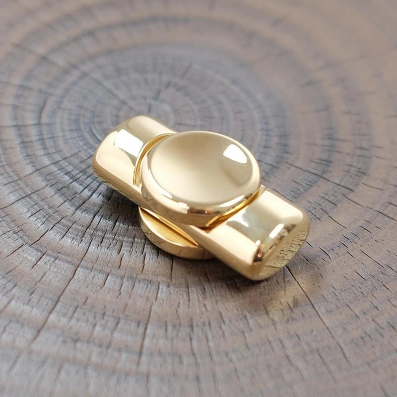 Stainless Steel Brushed Craft Fidget Spinner Fashion EDC Hand Spinner 07FC0E-D4 - KOEEK