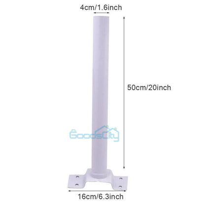 new Mounting Pole & Mounting Bracket for Commercial Solar Street Light LED Outdoor