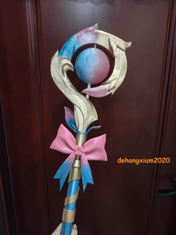 Honkai：Star Rail Hyacinthia Cosplay Glowing Magic Wand 100cm Staff 3D Printing 07FC0E-D4 - KOEEK
