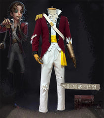 Identity V Jose Baden Cosplay Costumes Halloween First Officer Mens Dress Outfit 07FC0E-D4 - KOEEK