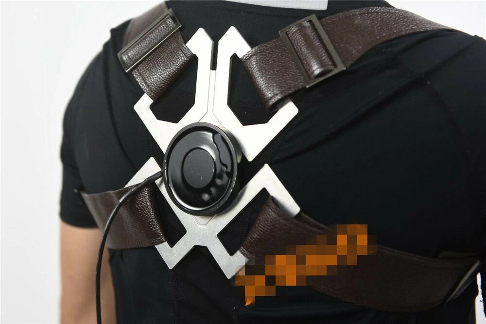 Electromagnetic Leather Belt Iron piece kit for Captain America Shield Cos Prop 07FC0E-D4 - KOEEK