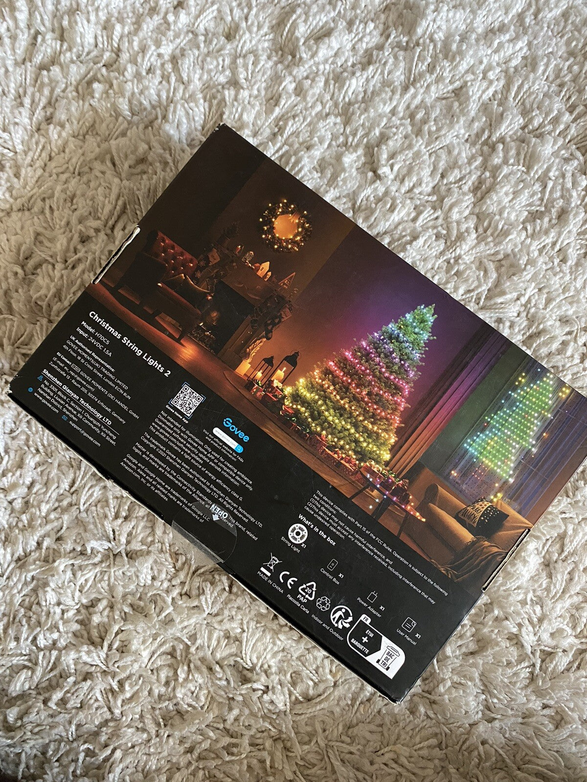 Christmas Lights 2, RGBWIC 99FT 300LEDs Christmas Tree Lights with Shape GOVEE GOVEE - KOEEK