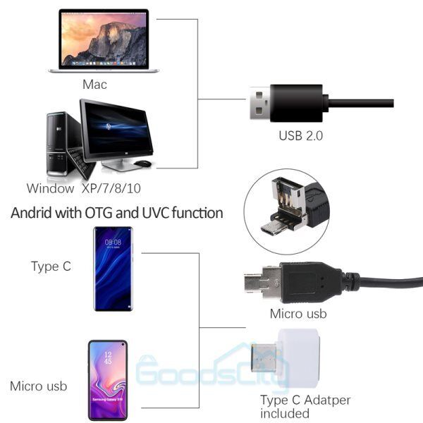 nytt 1600X USB digitalt mikroskop for elektronisk tilbehør myntinspeksjonsstativ