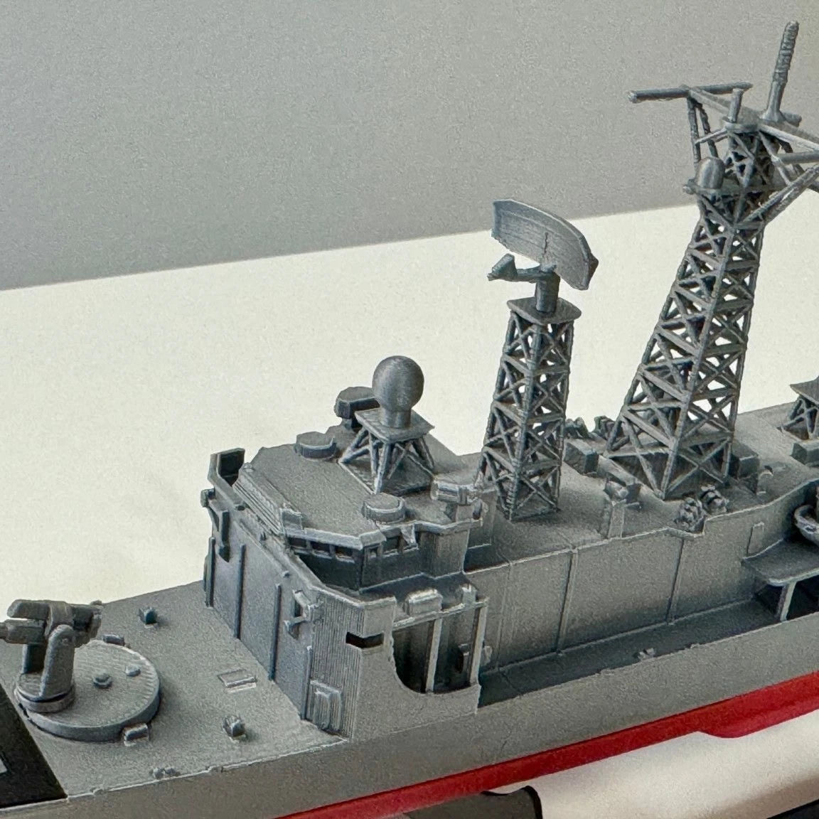 US Navy Perry-class Missile Frigate3D Printed High DetailStatic ShipDisplayModel 07FC0E-D4 - KOEEK