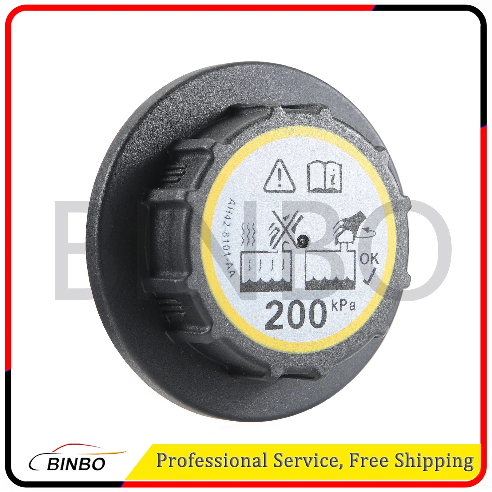 Radiator Pressure Coolant Reservoir Overflow Tank Cap for Land Rover LR4 07FC0E-D4 - KOEEK