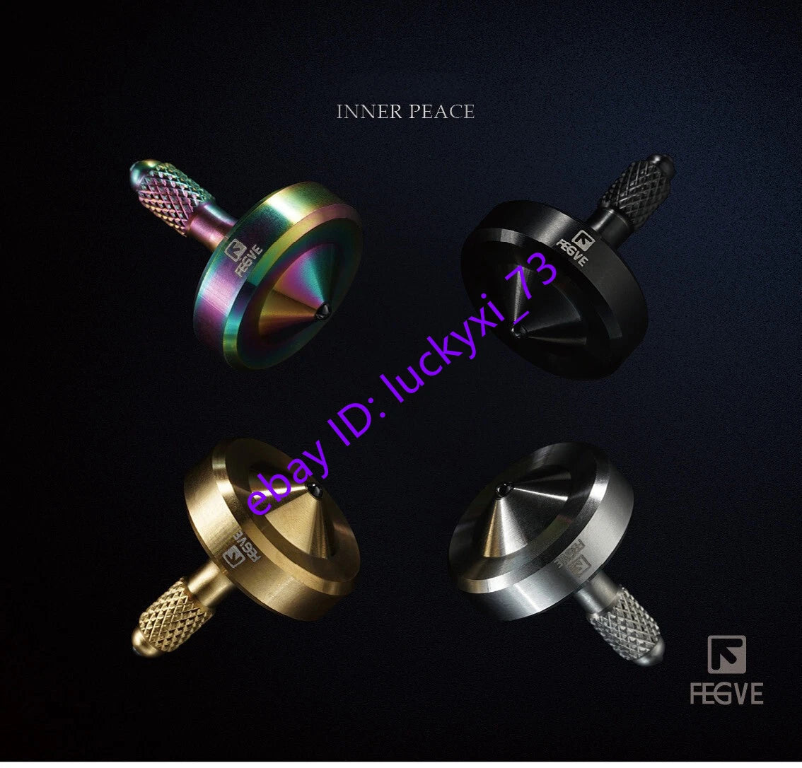 Stainless Steel Hand Twisting Spinning Top Gyro Gyroscope Spinner Toys Gifts 07FC0E-D4 - KOEEK