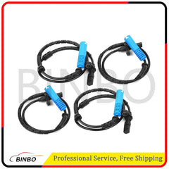 4pcs Front Rear ABS Wheel Speed Sensor Fits For BMW X5 E53 3.0i 4.4i 4.6is 07FC0E-D4 - KOEEK