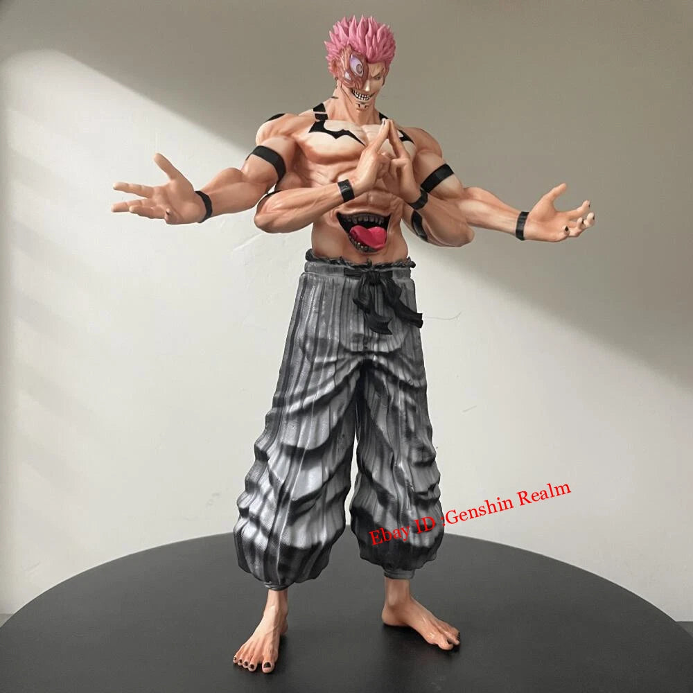 Anime Jujutsu Kaisen Ryomen Sukuna Pvc Figure Model Collection Decor Gift 07FC0E-D4 - KOEEK