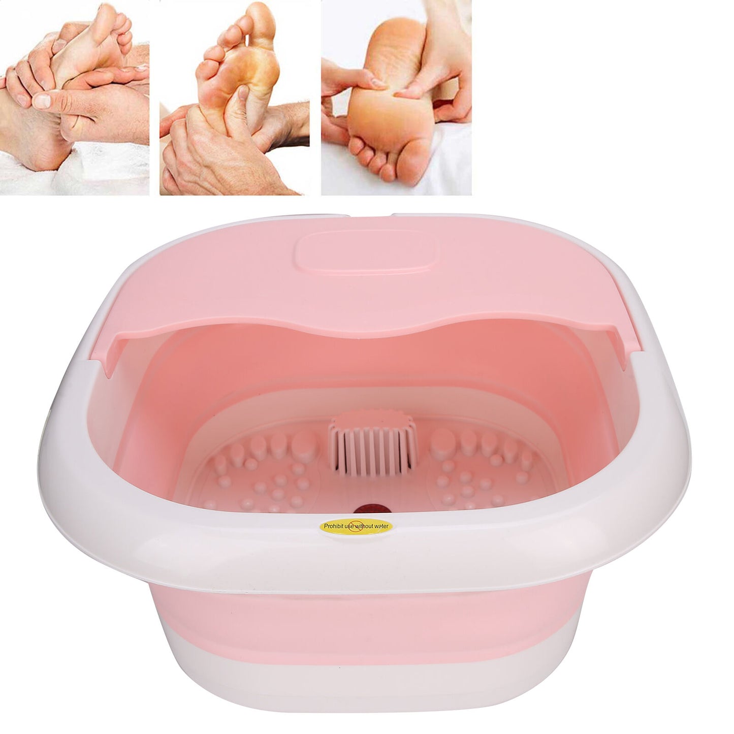 new Bath Massager Therapy Constant Bath Machine (8128C)(Pink EU Plug) HGF koeek - KOEEK