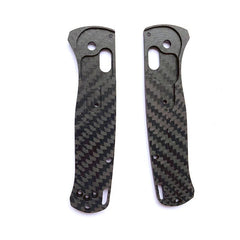 2PCS 3K Carbon Fiber Handle Scales Patch For Benchmade Bugout 535 07FC0E-D4 - KOEEK