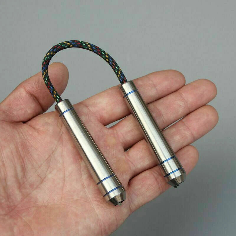 Titanium Mini Finger Extreme Play Boring Decompression Outdoor Pendant EDC Tool EDC - KOEEK