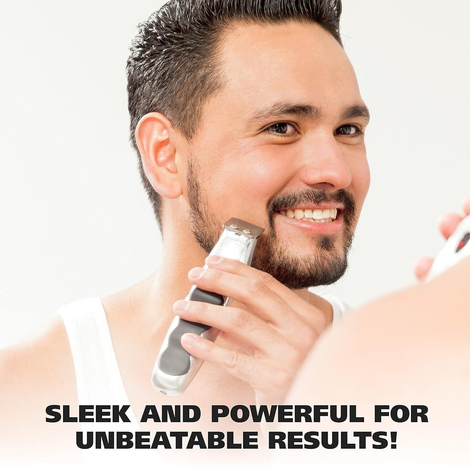 new Wahl Groomsman Rechargeable Beard Trimmer kit for Mustaches, Nose Silver WAHL - KOEEK