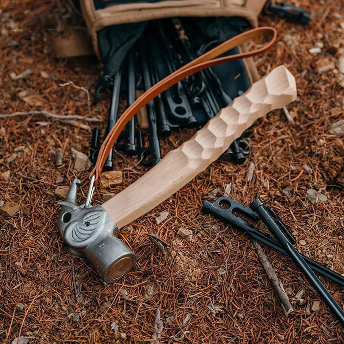 hammer Multifunctional camping hammer outdoor camping equipment tent nail hammer 07FC0E-D4 - KOEEK