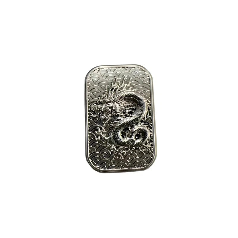 EDC Fidget Slider 3D Stereo Dragon Alloy Mechanical Push Fidget Toys Idea Gifts 07FC0E-D4 - KOEEK