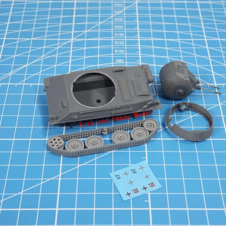 3D Printing Model 1/72 German Type 38D Anti-Aircraft Vehicle Model Unpainted 07FC0E-D4 - KOEEK