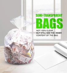 Small garbage bags - 4 gallon garbage bags, pack of 220 07FC0E-D4 - KOEEK