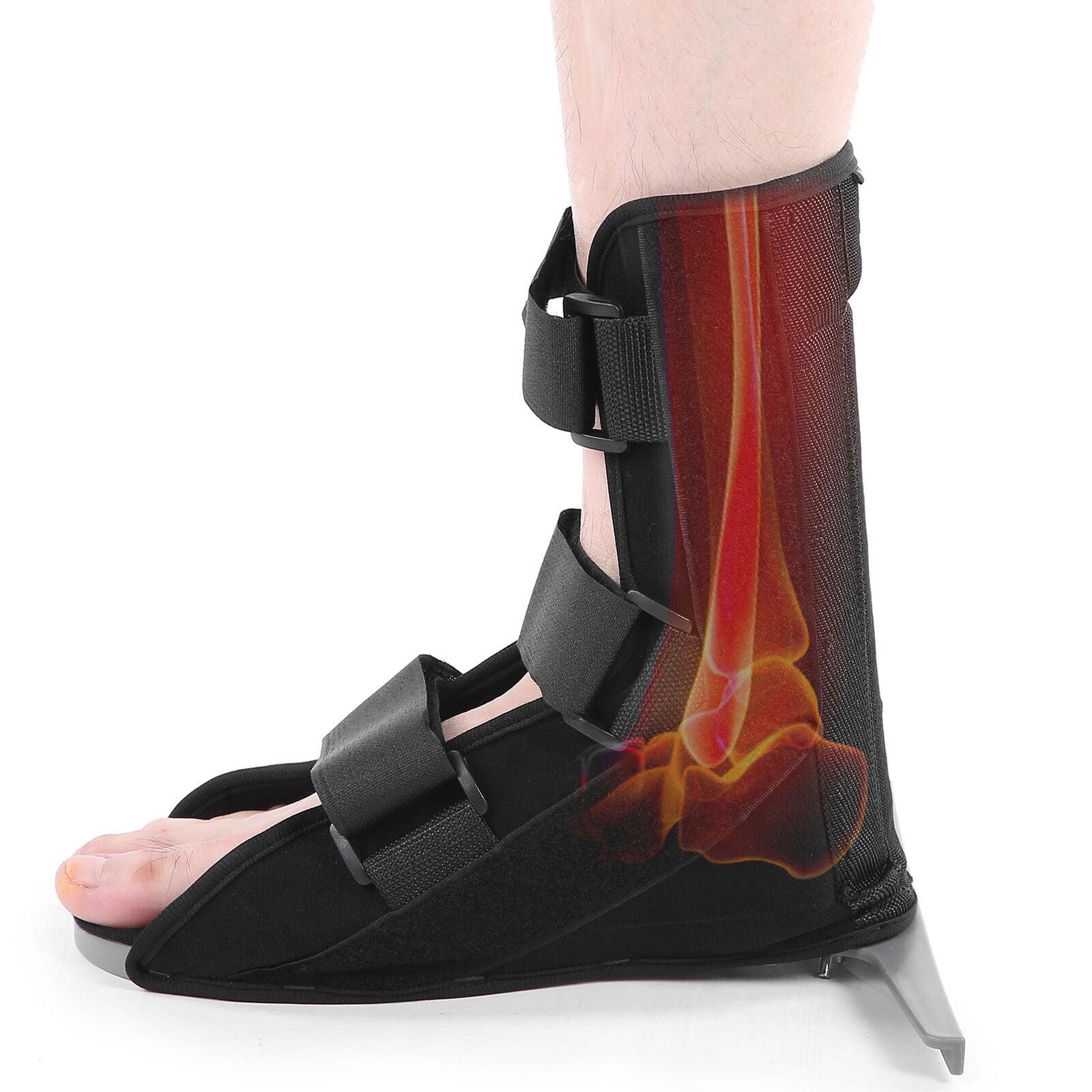 new Ankle Brace Drop Splint Fractures Ankle Protection Fixing Braces (Adult)(S ) HGF koeek - KOEEK