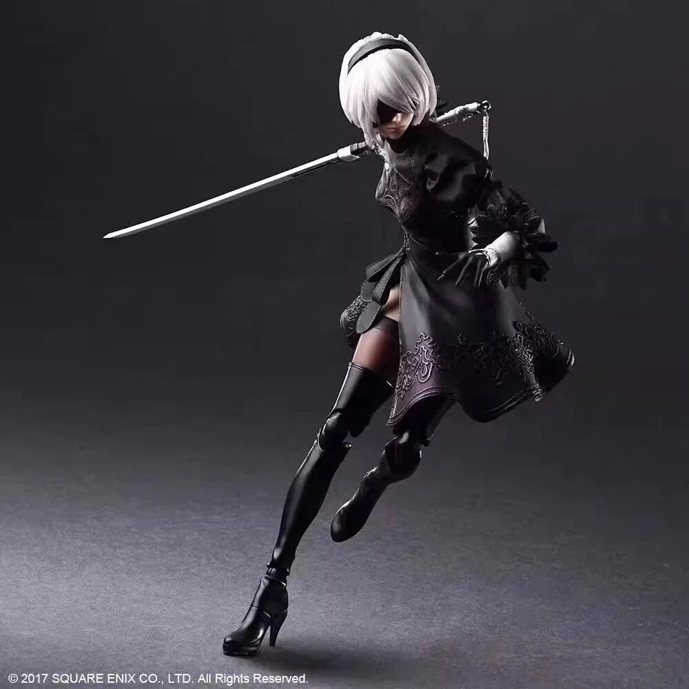Anime Character 2B No.2 Action Figure 2B Statue Deluxe Ver. Collect 07FC0E-D4 - KOEEK